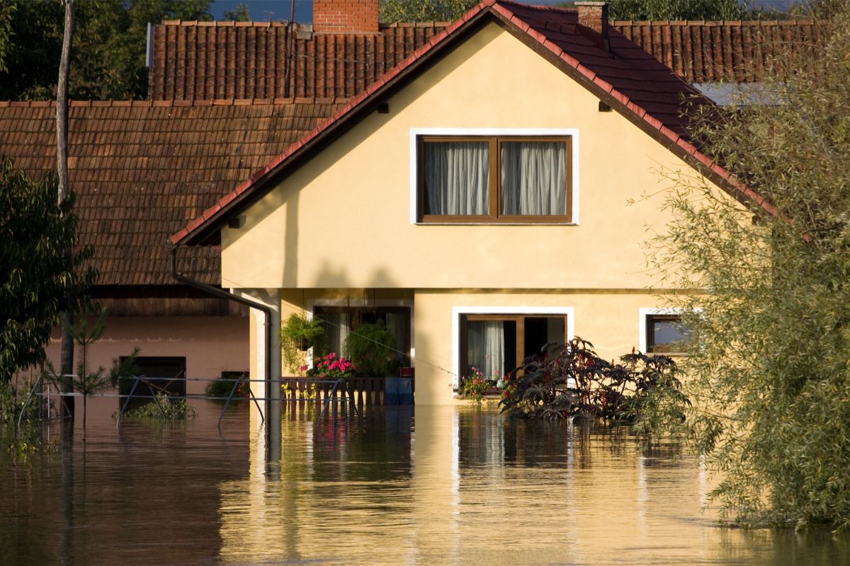 Maison inondée