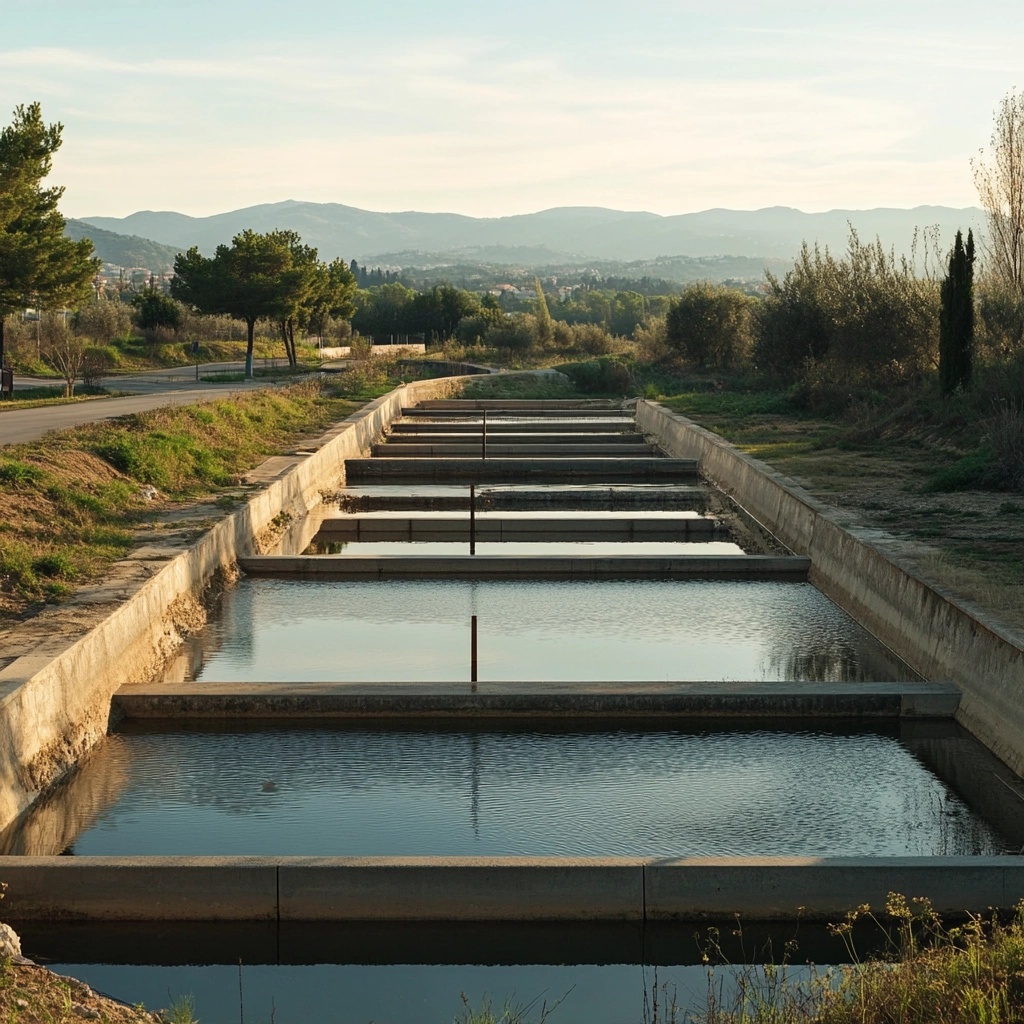 bassin de retention d'eau